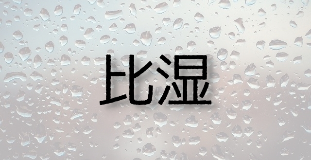 比湿 気象予報士試験用語集